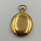 Royal Taschenuhr Goldfarben Weißes Zifferblatt Römische Ziffern