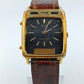 Seiko Quartz Alarm Chronograph H249-5070 Goldfarben Vintage Japan