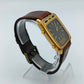 Seiko Quartz Alarm Chronograph H249-5070 Goldfarben Vintage Japan