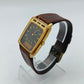 Seiko Quartz Alarm Chronograph H249-5070 Goldfarben Vintage Japan