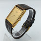 Seiko Quartz 6531-5110 Goldfarben Rechteckig Vintage Japan