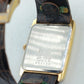 Seiko Quartz 6531-5110 Goldfarben Rechteckig Vintage Japan
