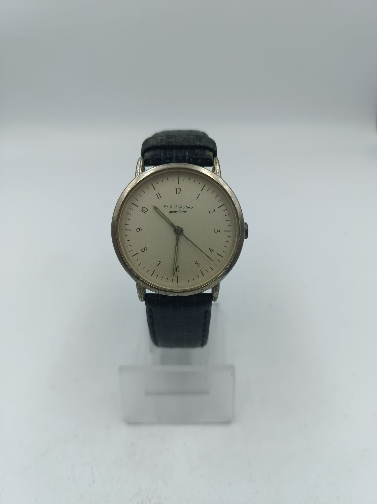 F.A.Z. Chrono No.5 Herrenarmbanduhr Edelstahl Quartz 3ATM Edition Chromo