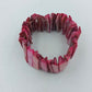 Elastisches Armband Pink Muschelschalen Design Perlmutt Optik