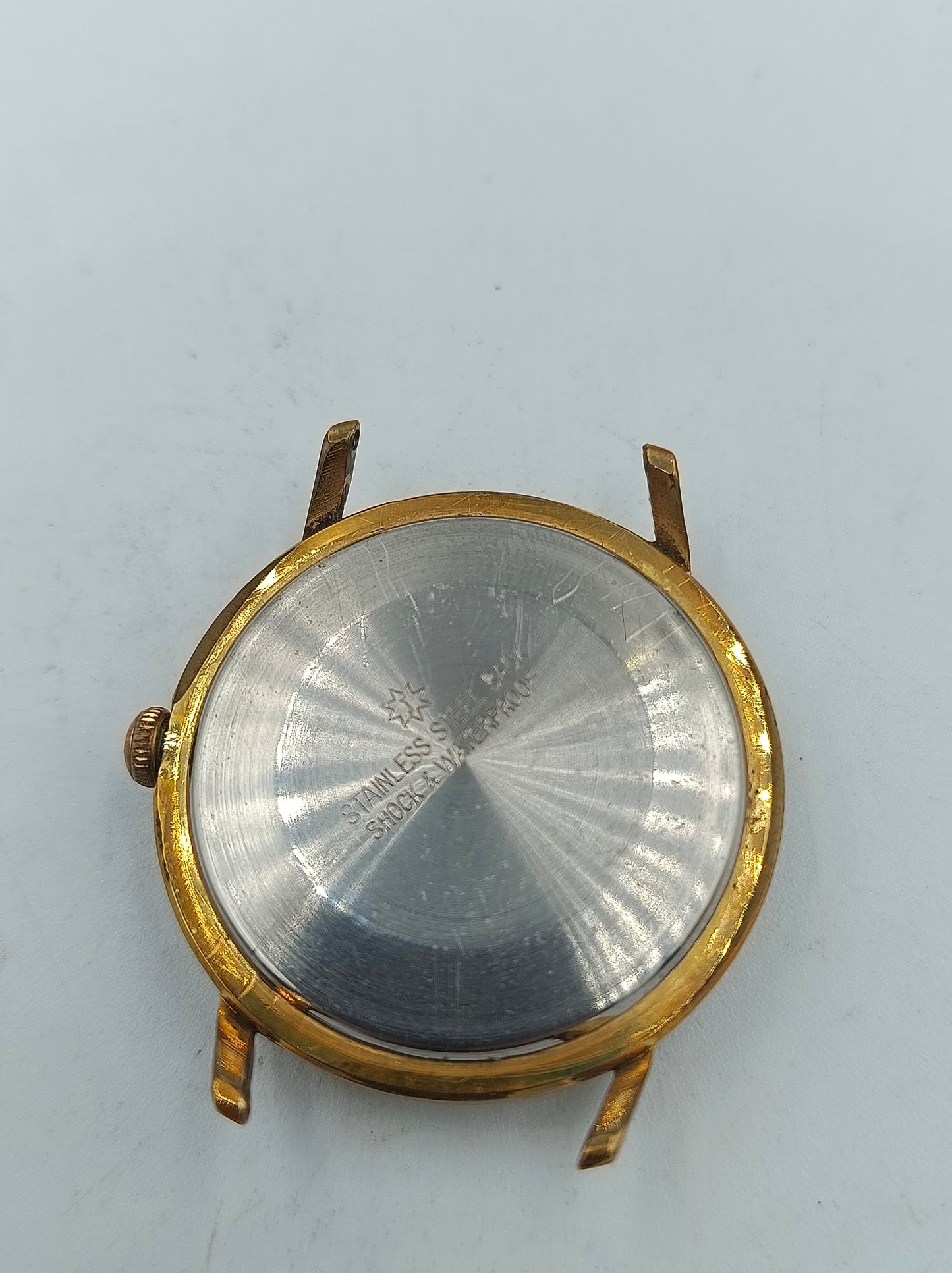 Junghans 17 Jewels Handaufzug Vintage Herrenarmbanduhr Goldfarben 1960er