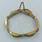 Vintage  Armband Silber Gold Gravur Muster  Damen Schmuck