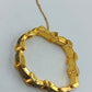 Vintage Armband Gold Gravur Muster  Damen Schmuck