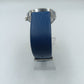 Bulova Accutron Armbanduhr Blau Silber Vintage Herren Uhr