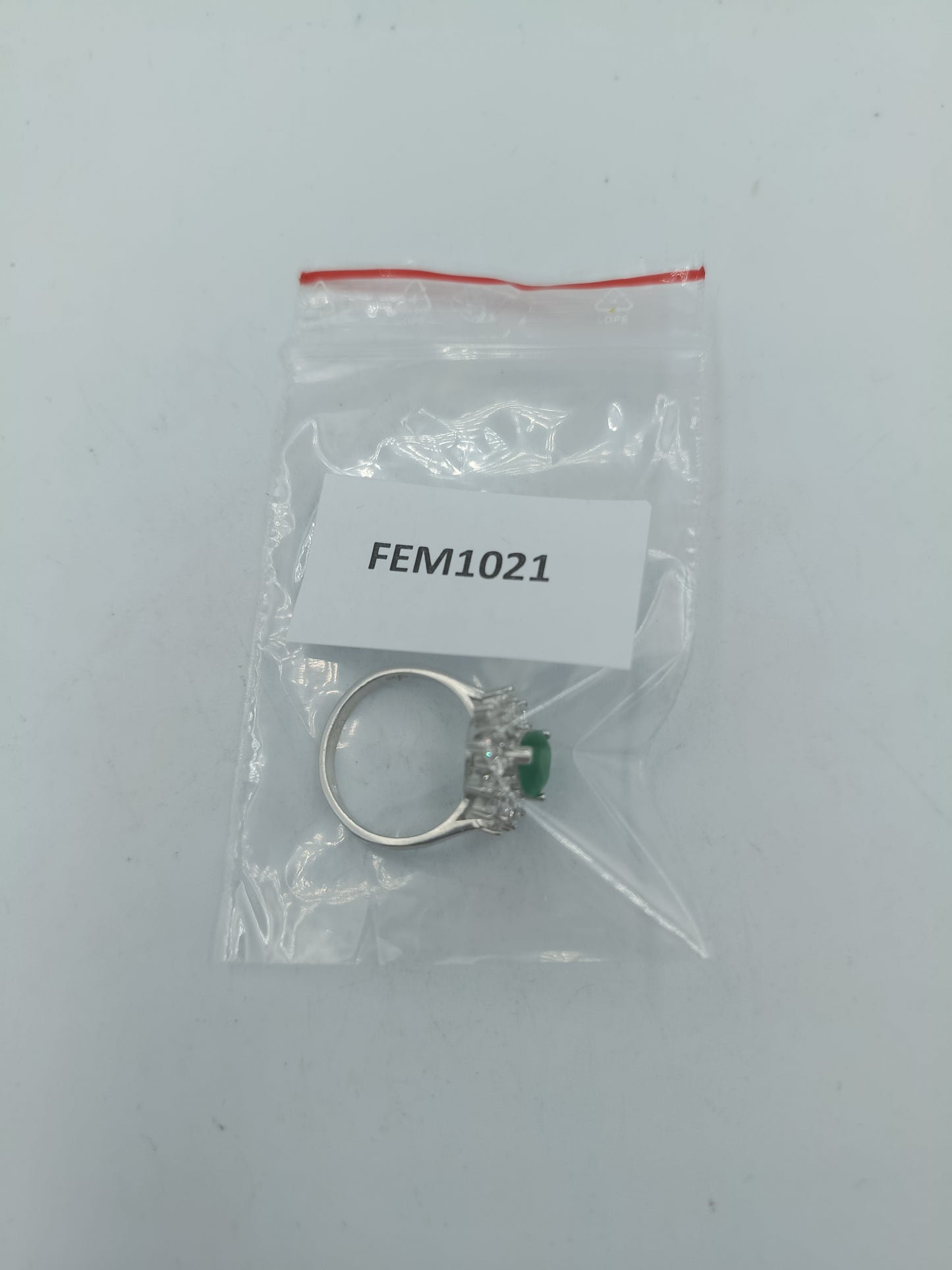 925 Silber Damenring Grüner Herzstein Zirkonia Kranz Gr54 Elegant Schmuck