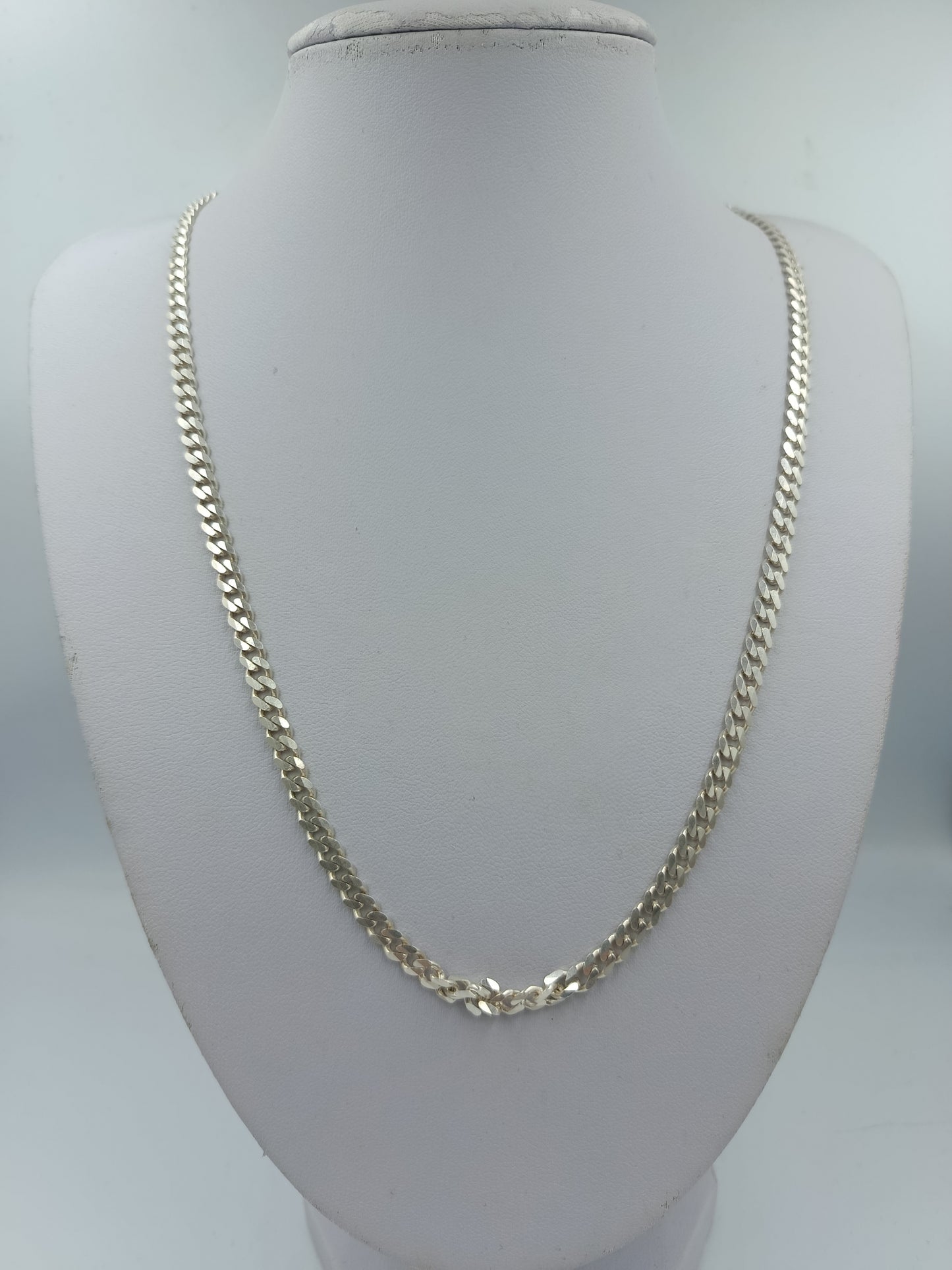 925 Silber Königskette Panzerkette 64 cm Elegant Klassisch