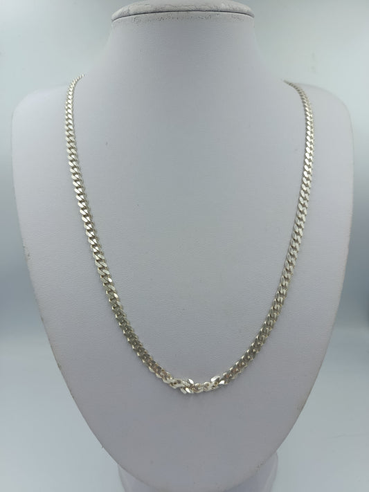 925 Silber Königskette Panzerkette 64 cm Elegant Klassisch