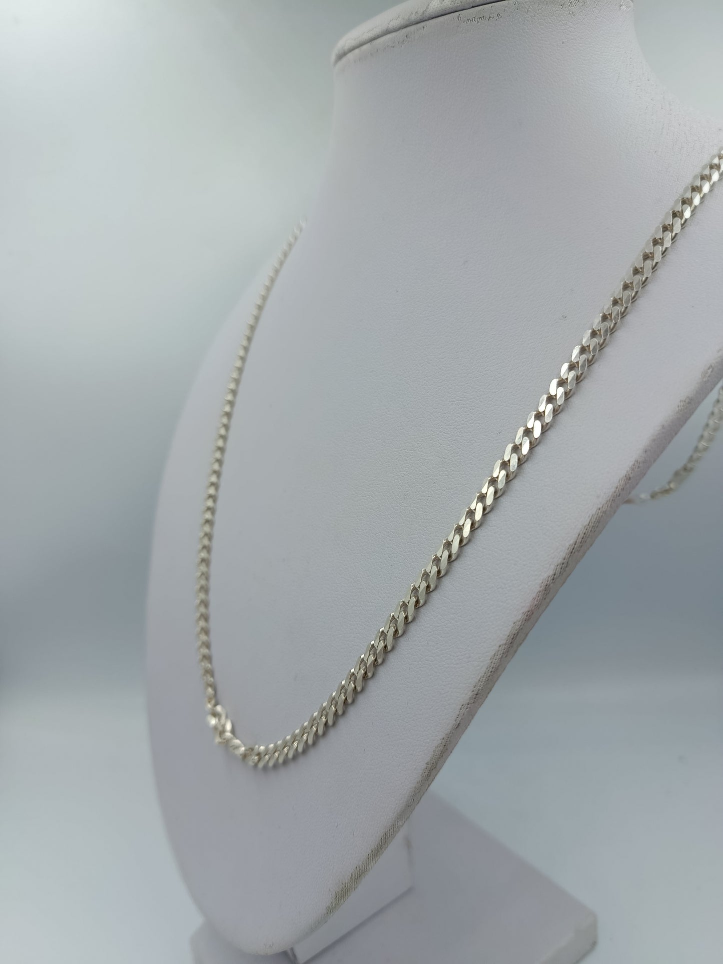 925 Silber Königskette Panzerkette 64 cm Elegant Klassisch