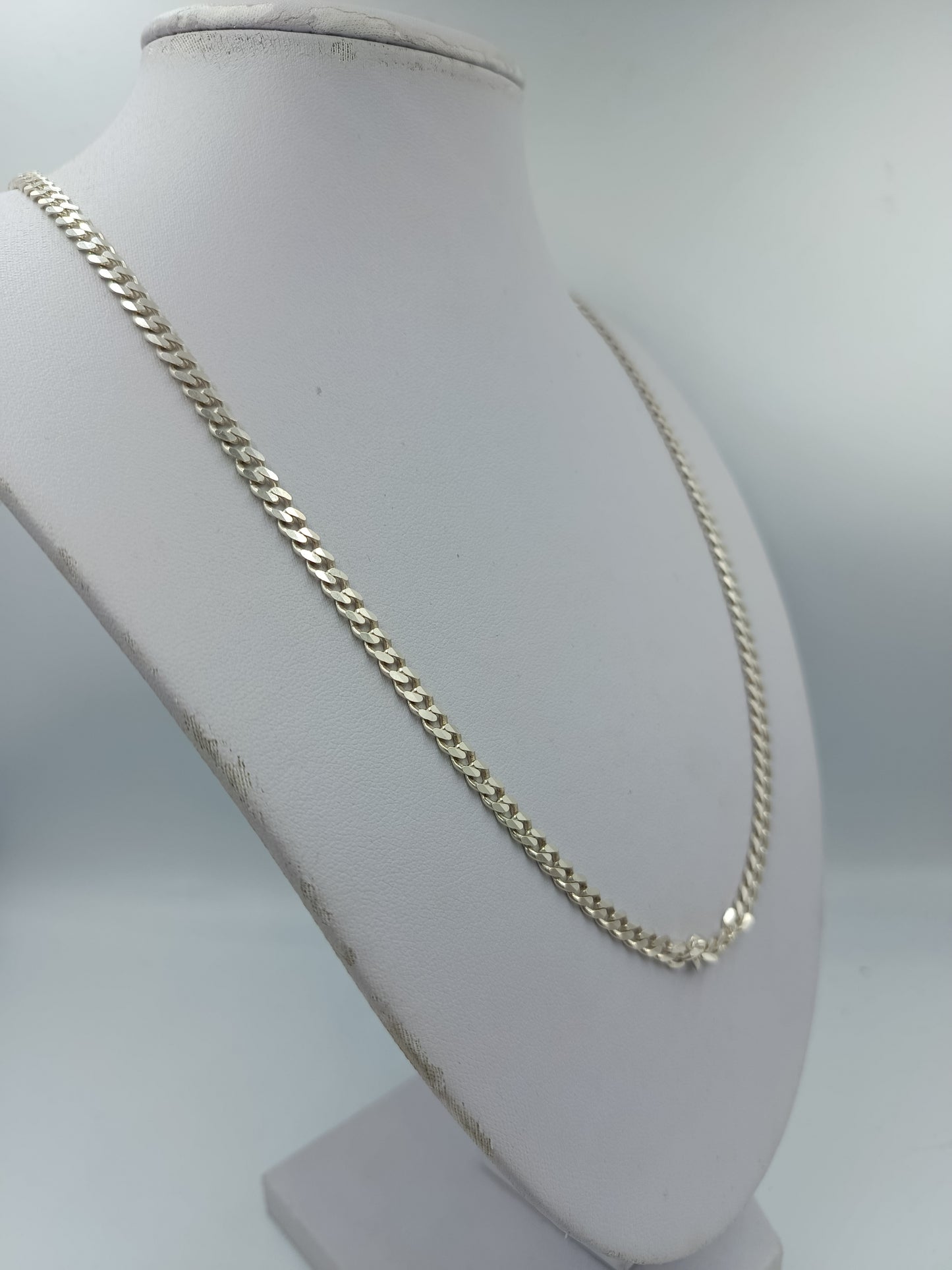 925 Silber Königskette Panzerkette 64 cm Elegant Klassisch