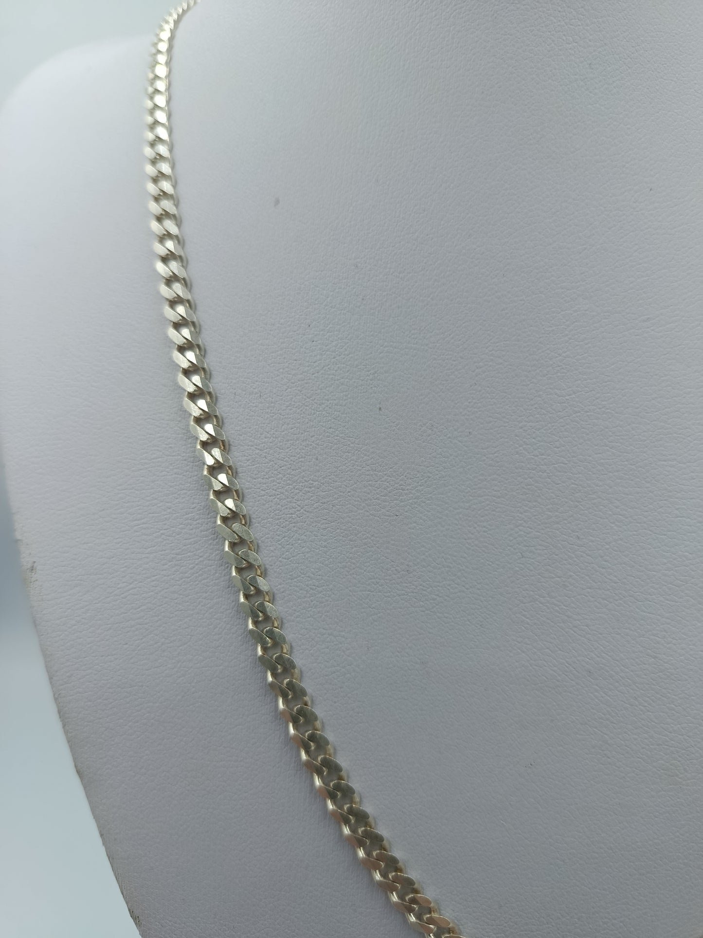 925 Silber Königskette Panzerkette 64 cm Elegant Klassisch