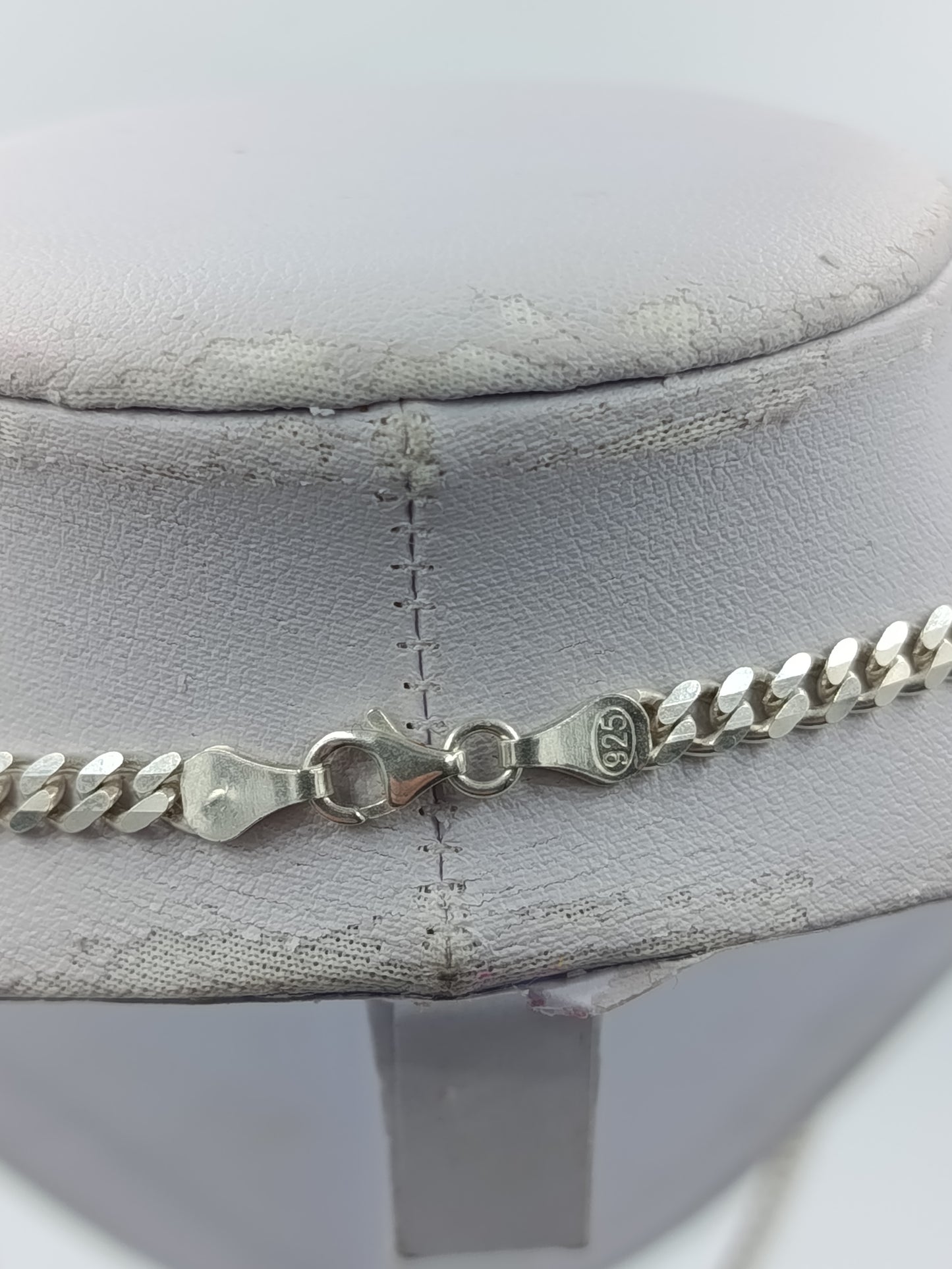 925 Silber Königskette Panzerkette 64 cm Elegant Klassisch