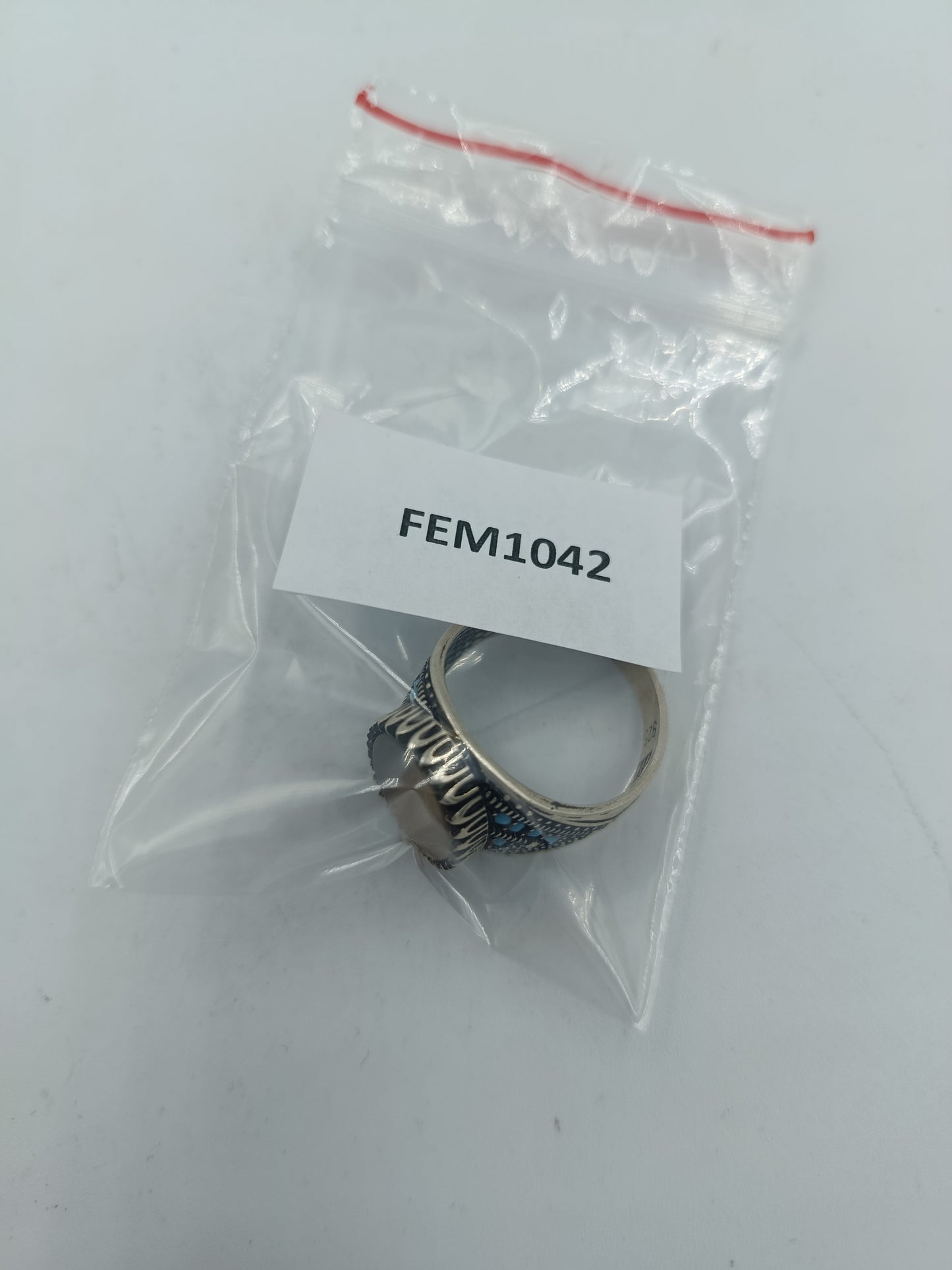 925 Silber Ring Tigerauge Orientalisch Vintage Verziert Gr 65