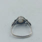 925 Silber Ring Perle Filigran Vintage Damen Gr51