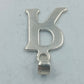 925 Silber Anhänger Buchstabe R Initiale 2cm