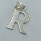 925 Silber Anhänger Buchstabe R Initiale 2cm