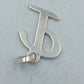 925 Silber Anhänger Buchstabe P Initiale 2cm