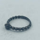 925 Silber Ring oxidiert Gr55 Vintage Design