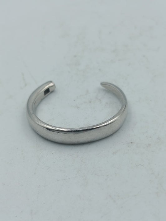 925 Silber Ring schlicht verstellbar und flexibel