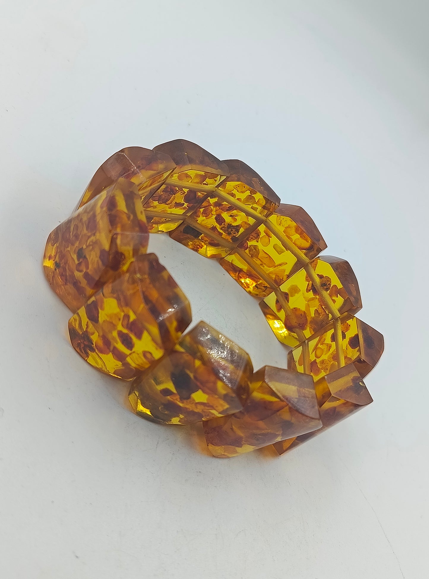 Bernstein Design Armband elastisch Bernstein Look