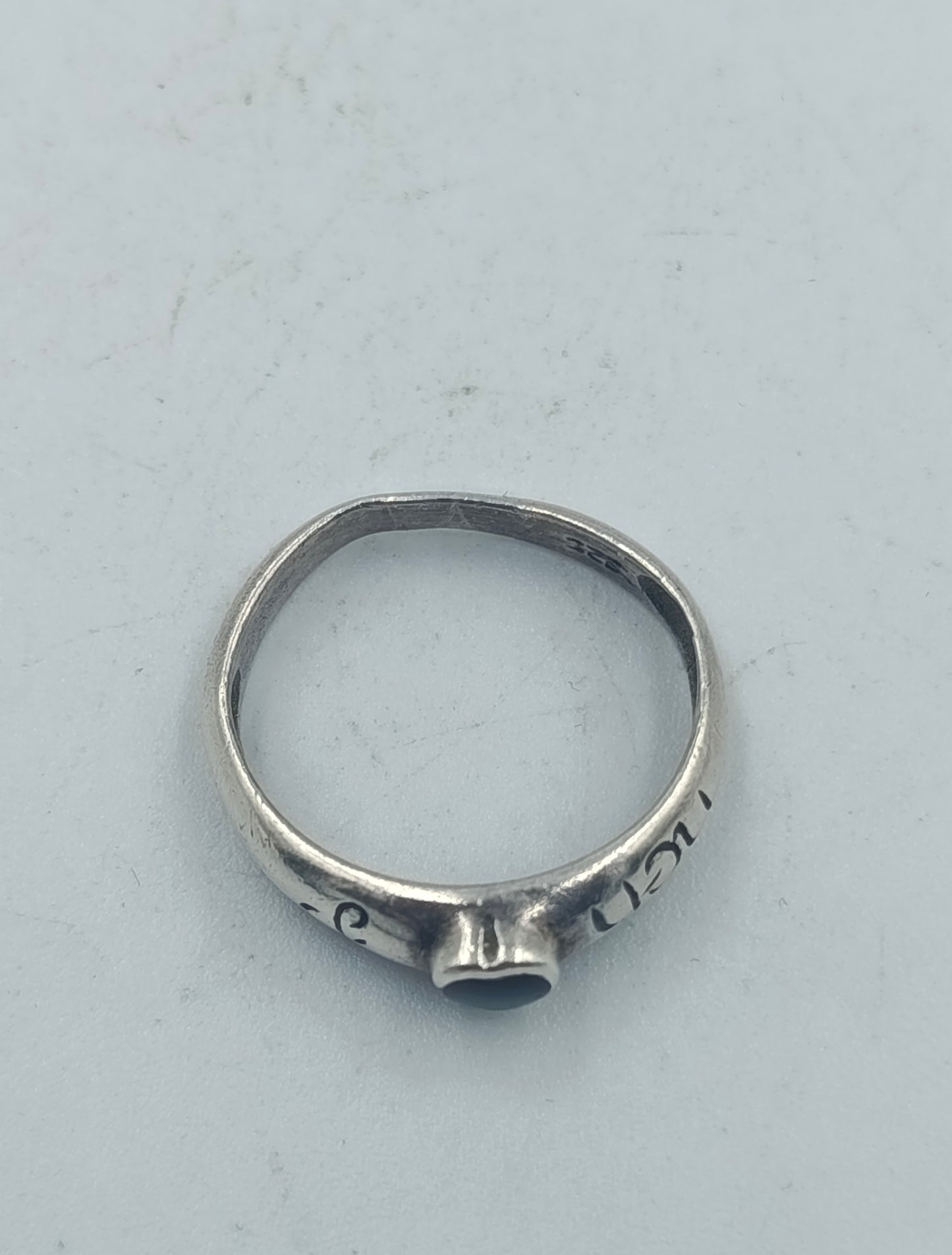 925 Silber Ring Herz I Love You Gr49 Romantisches Herzdesign