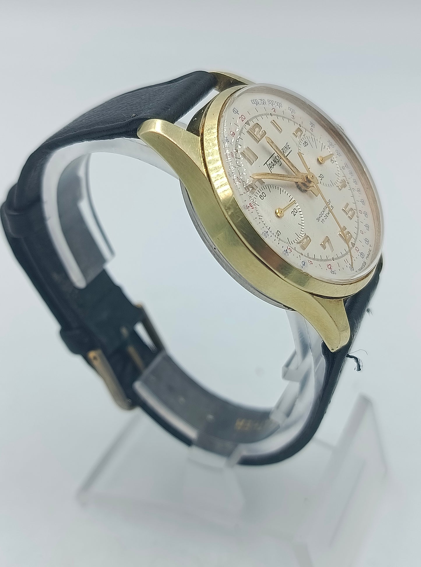 Transmarine Vintage Chronograph Herrenarmbanduhr Klassisch und Stilvoll