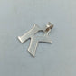 925 Silber Anhänger Buchstabe K Zeitloses und schlichtes Design