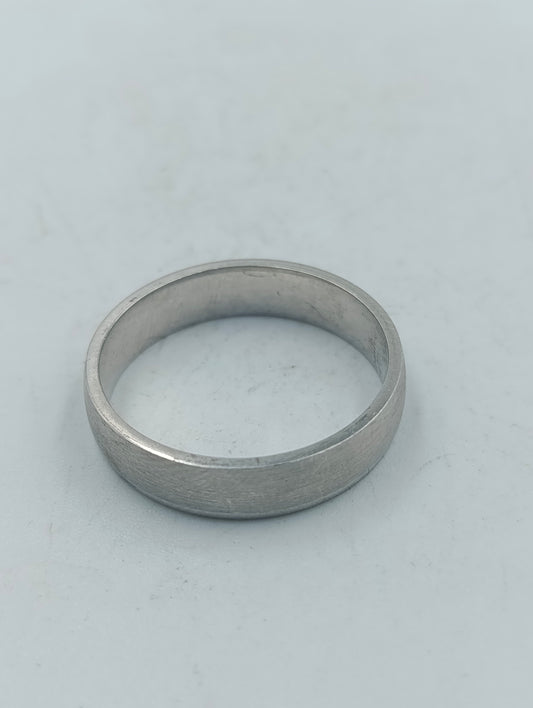 925 Silber Ring schlicht Gr. 70 Zeitloses und elegantes Design