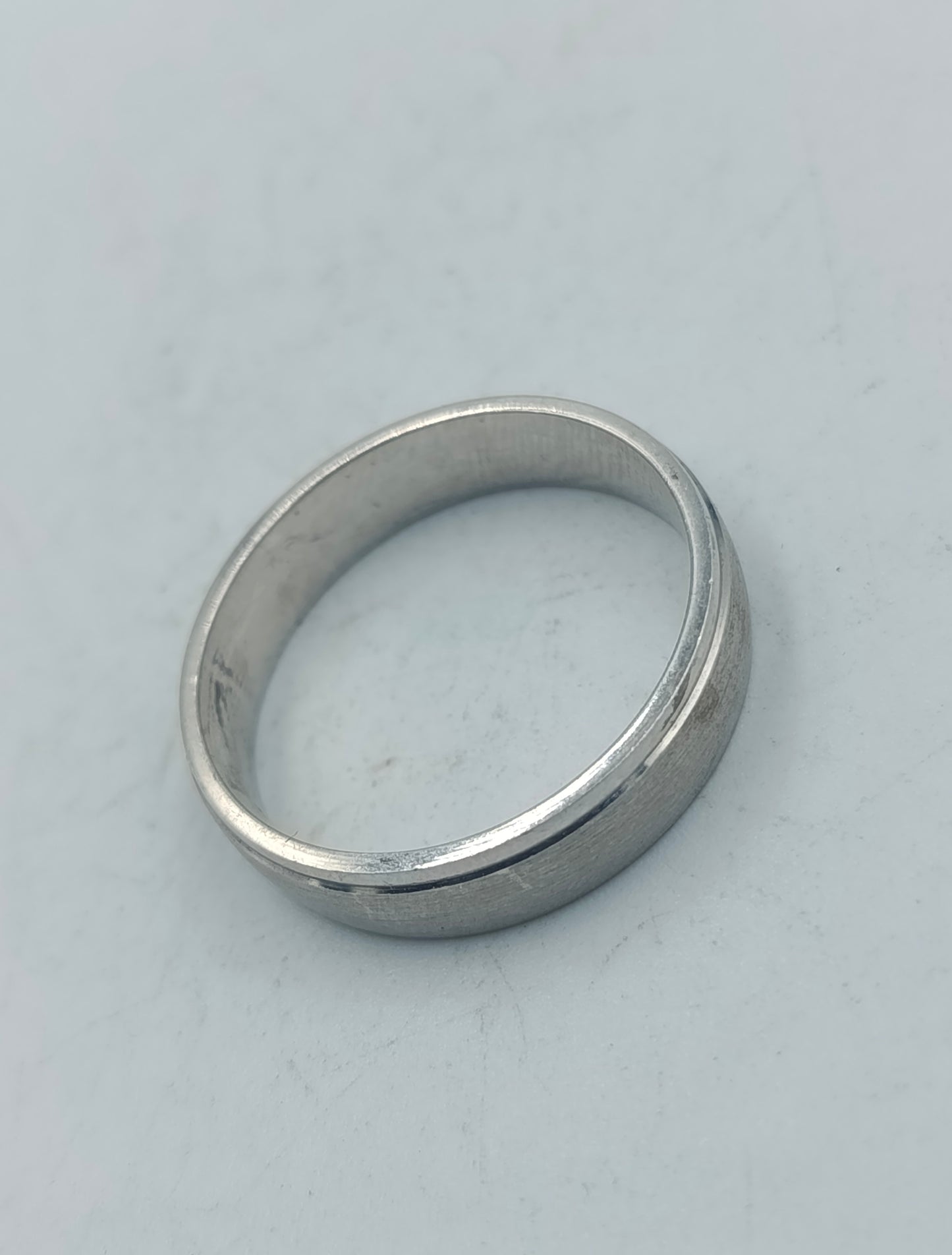 925 Silber Ring schlicht Gr. 70 Zeitloses und elegantes Design