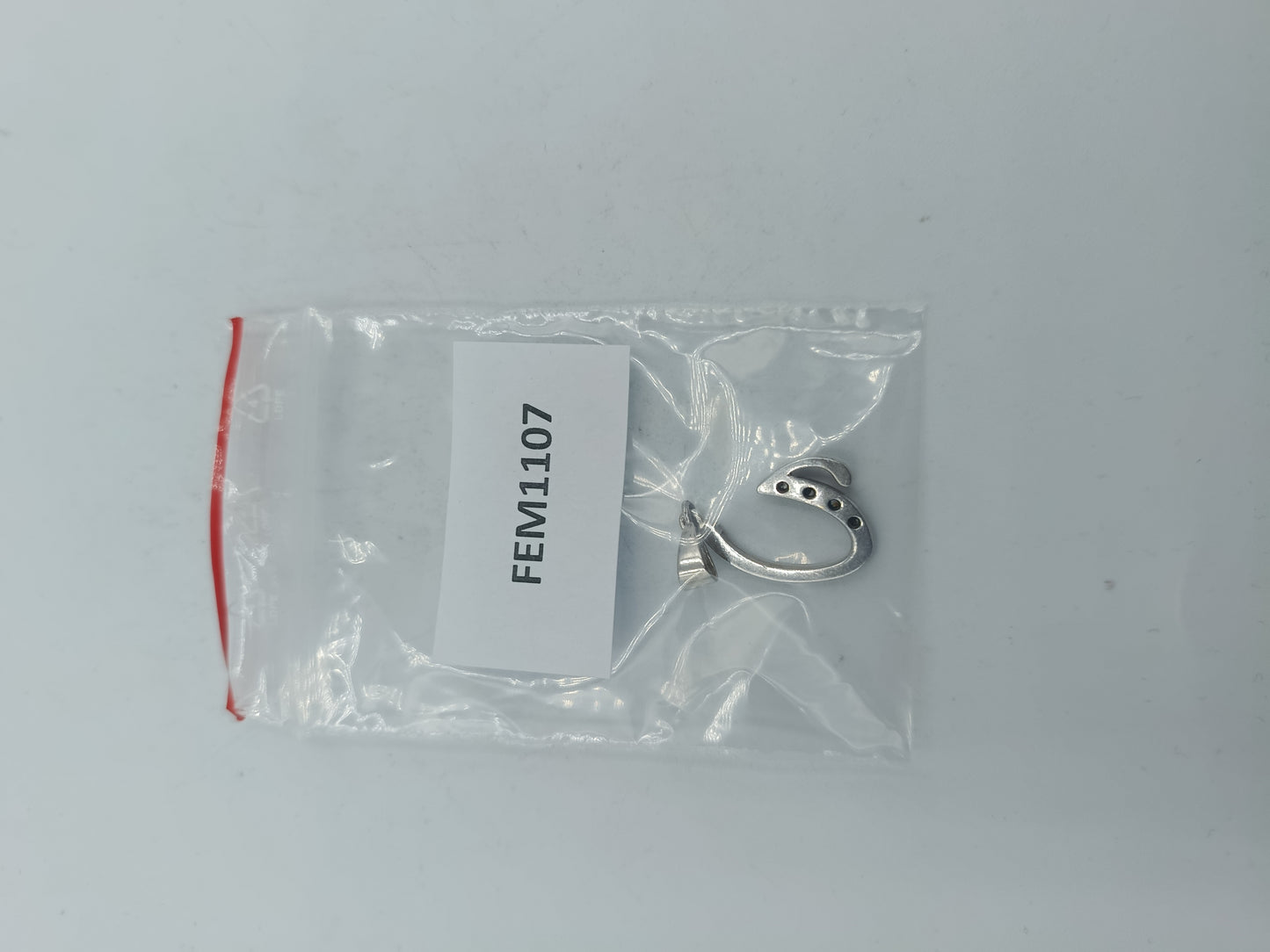 925 Silber Anhänger mit Zirkonia-Akzenten