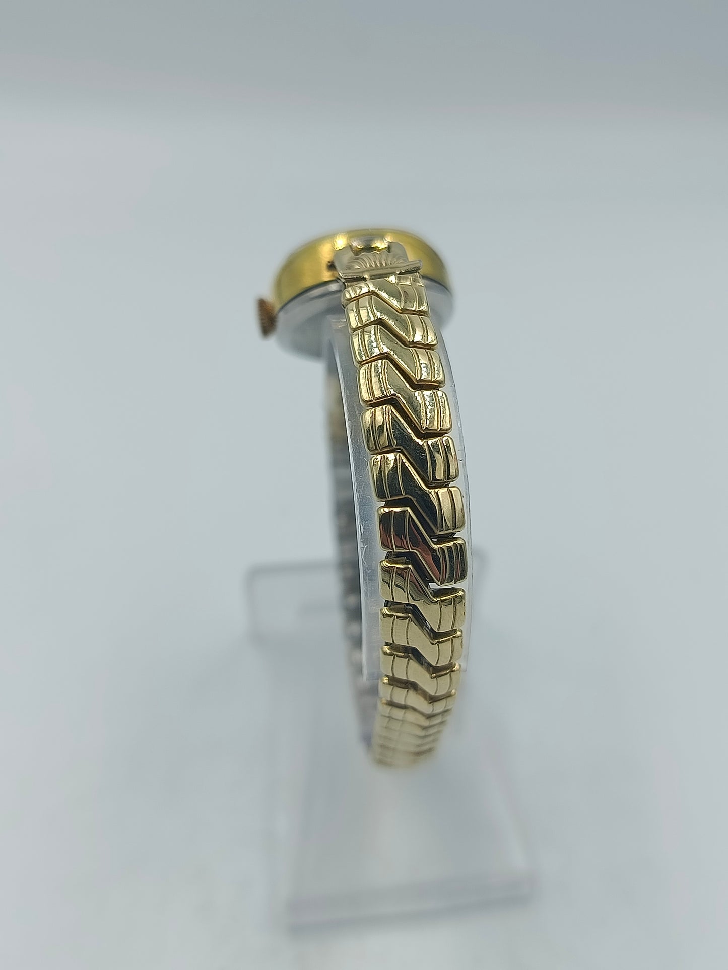 Dugena Damenarmbanduhr Elastikband