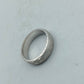 925 Silberring mit feiner Mustergravur Schlichtes zeitloses Design