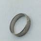925 Silber Ring mit feiner Gravur und klassischem Muster Gr67
