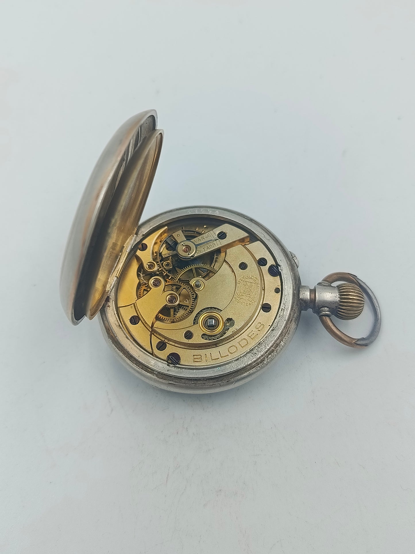 Vintage Taschenuhr Billodes Mechanisch Antik