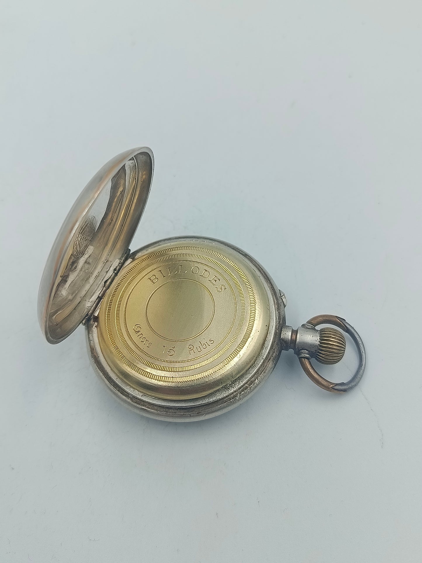 Vintage Taschenuhr Billodes Mechanisch Antik