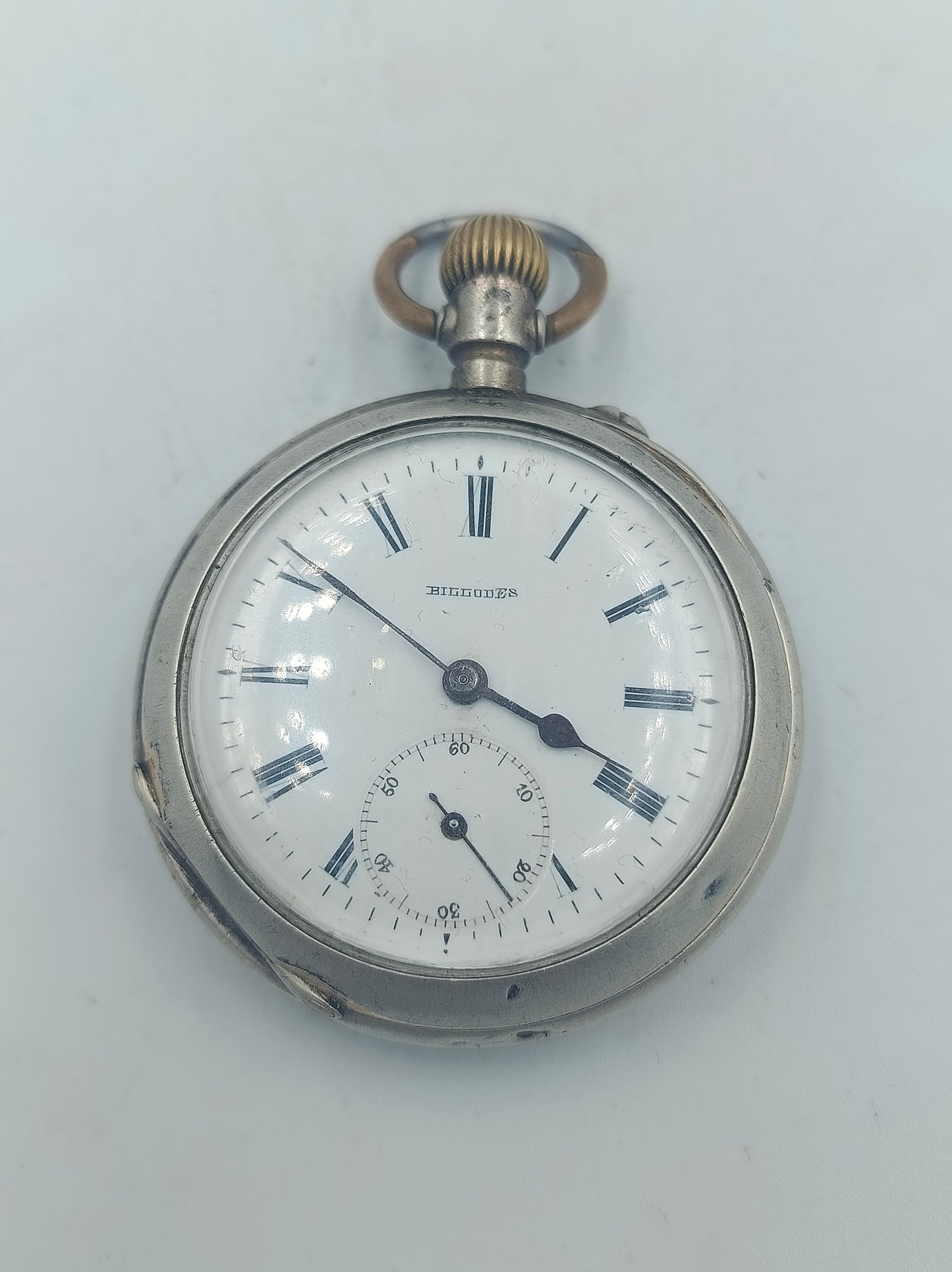 Vintage Taschenuhr Billodes Mechanisch Antik