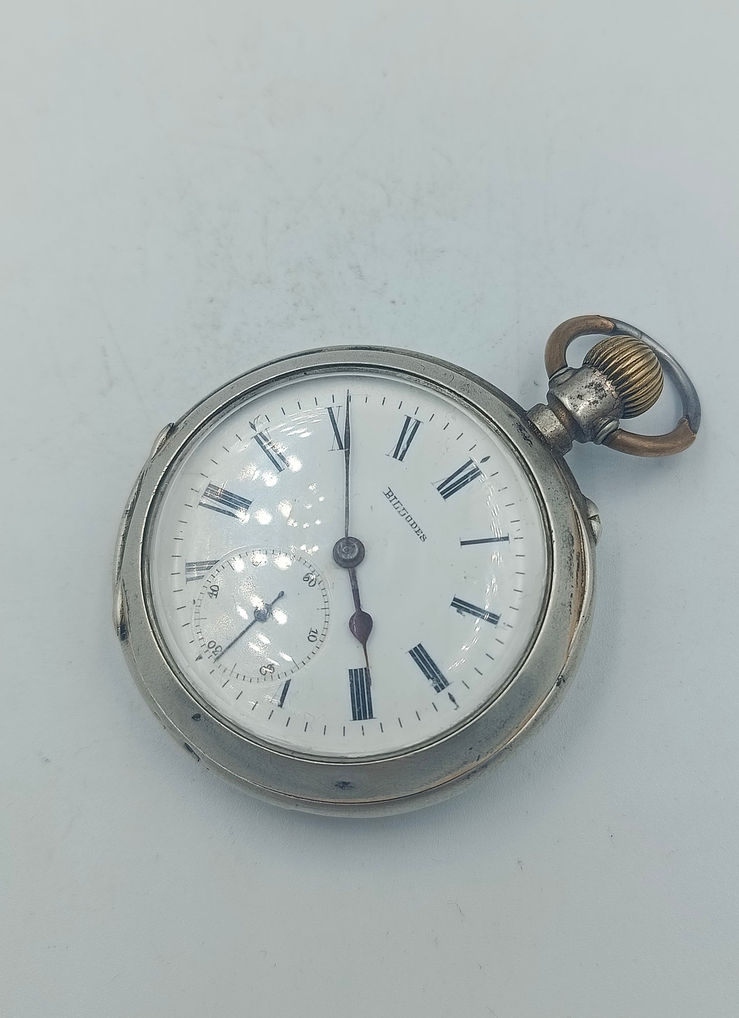 Vintage Taschenuhr Billodes Mechanisch Antik