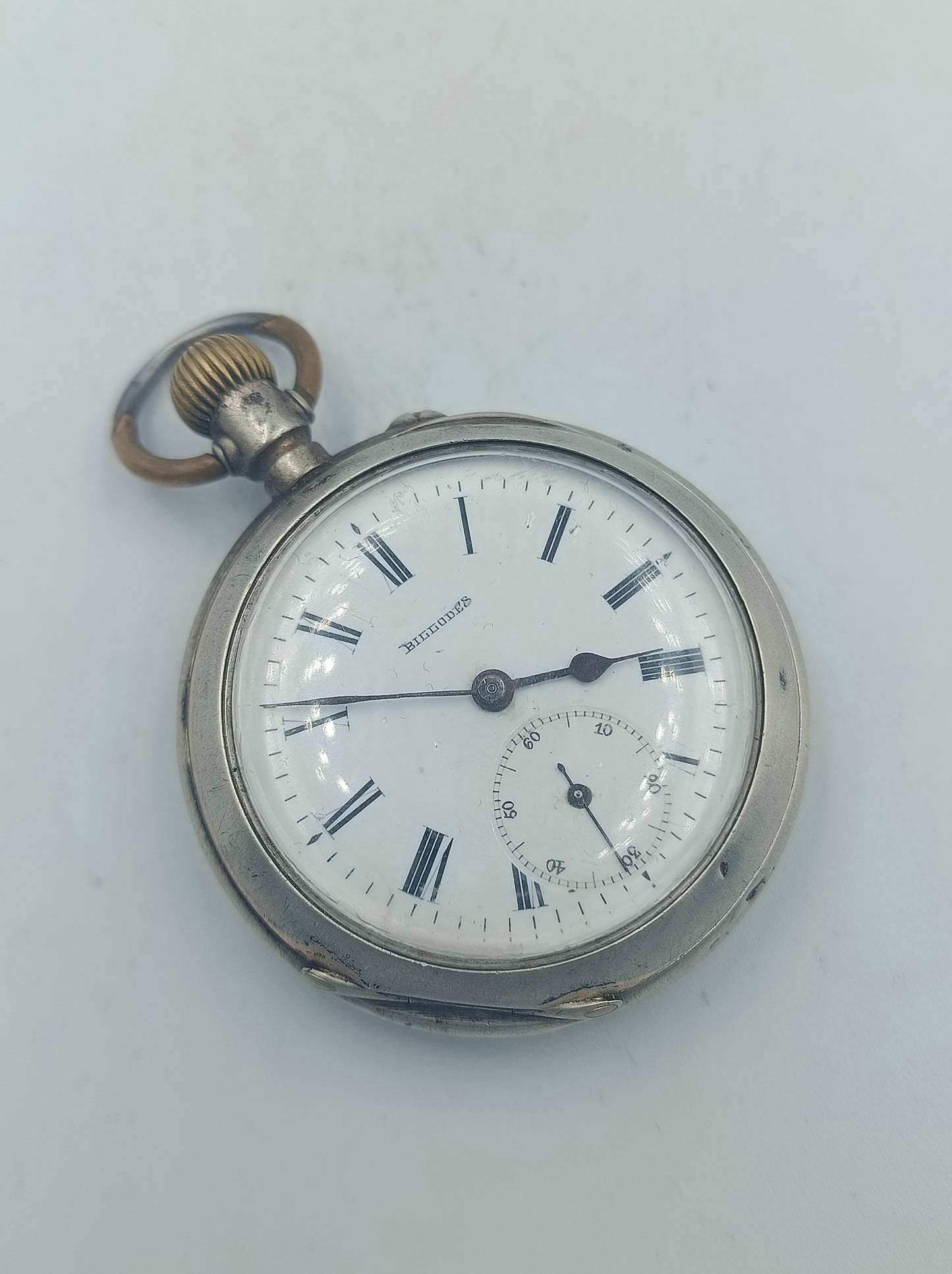 Vintage Taschenuhr Billodes Mechanisch Antik