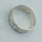 925er Silberring mit dekorativer Struktur