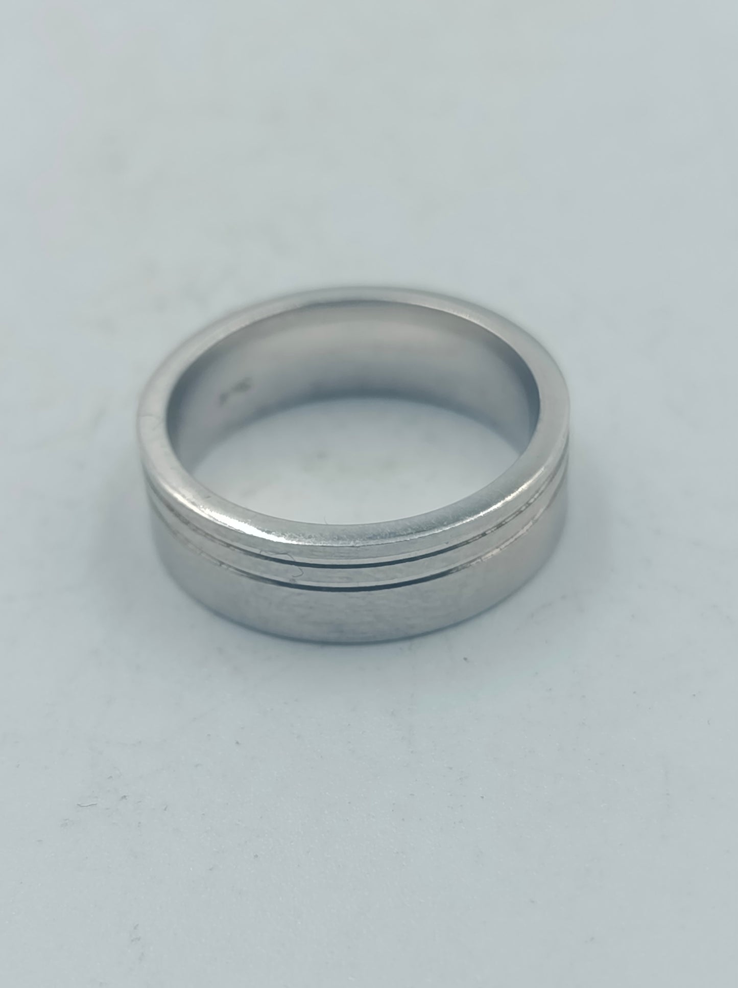 925 Silber Ring Schlichtes zeitloses Design Größe 51