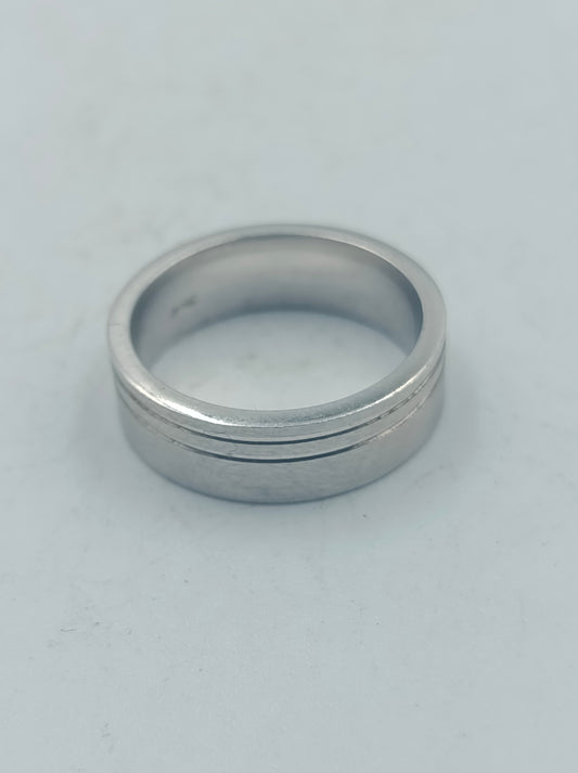 925 Silber Ring Schlichtes zeitloses Design Größe 51