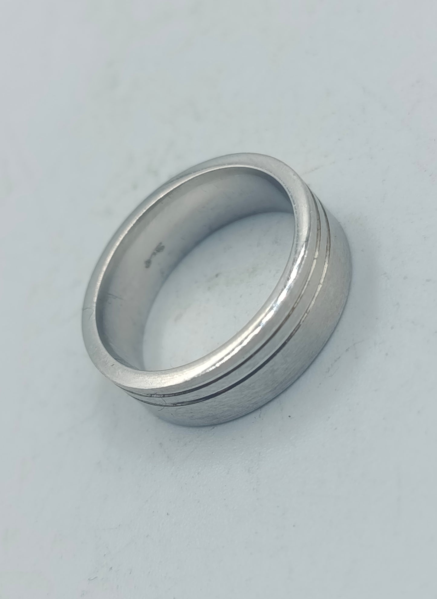 925 Silber Ring Schlichtes zeitloses Design Größe 51