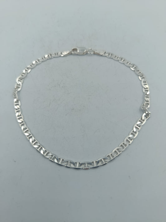 925 Silber Armband  Feines Gliederdesign klassisches Echt Silber Schmuckstück