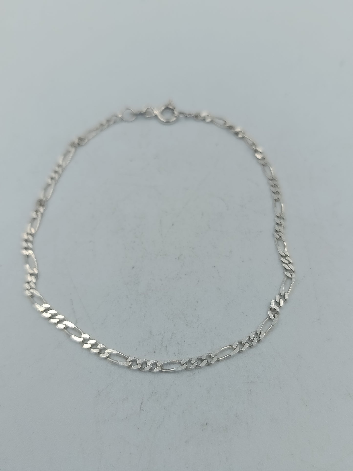 Klassisches 925 Silber Armband Figaro  zeitlos und elegant