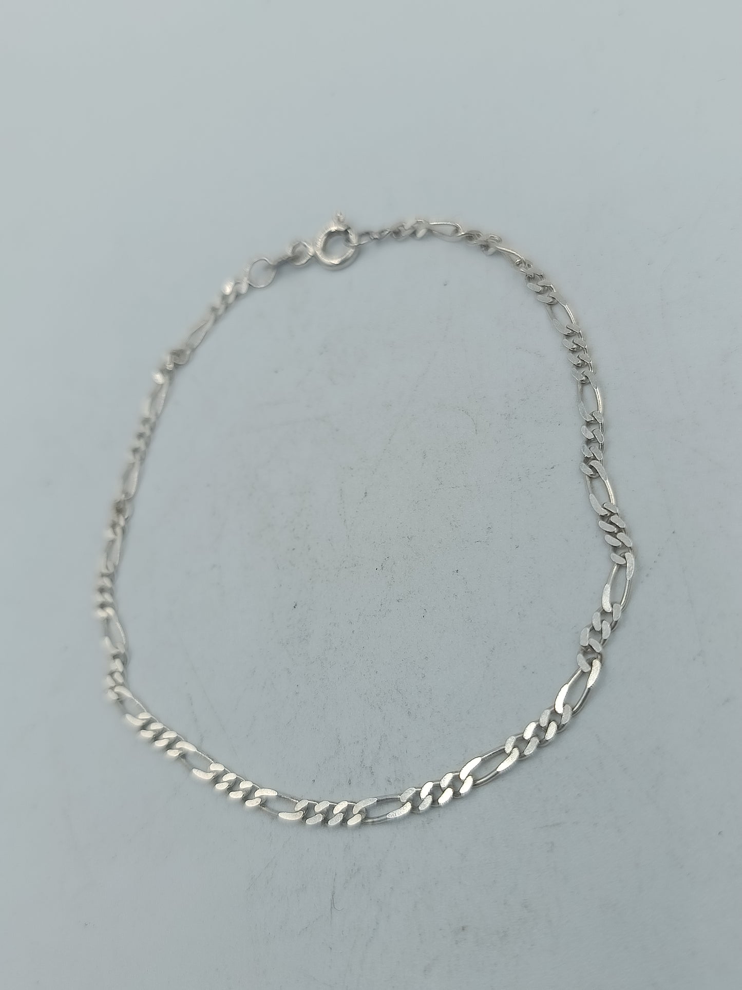 Klassisches 925 Silber Armband Figaro  zeitlos und elegant