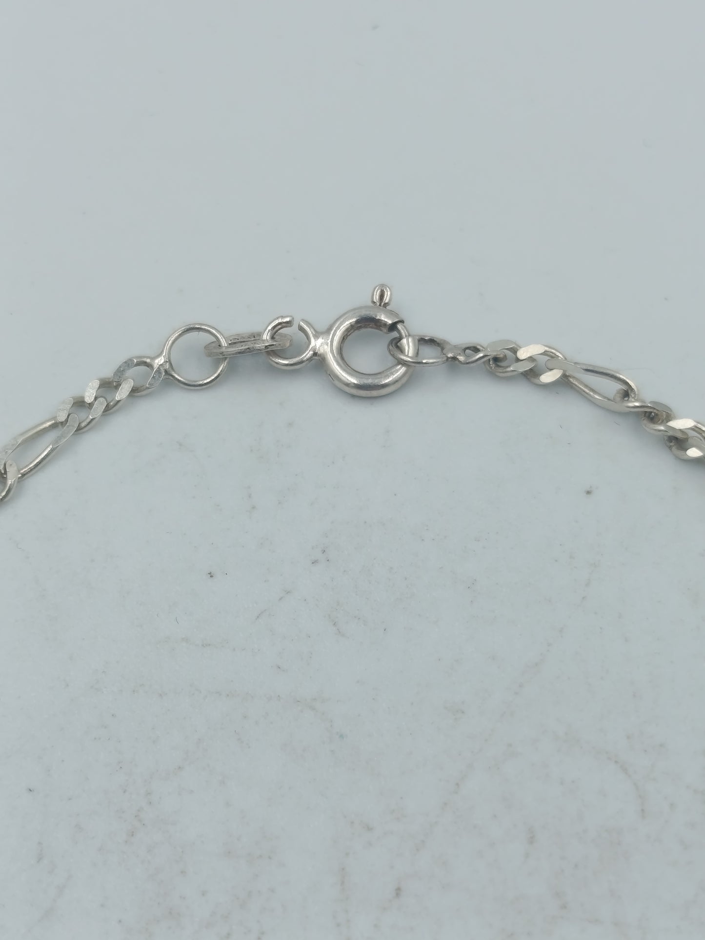 Klassisches 925 Silber Armband Figaro  zeitlos und elegant