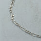 Klassisches 925 Silber Armband Figaro  zeitlos und elegant